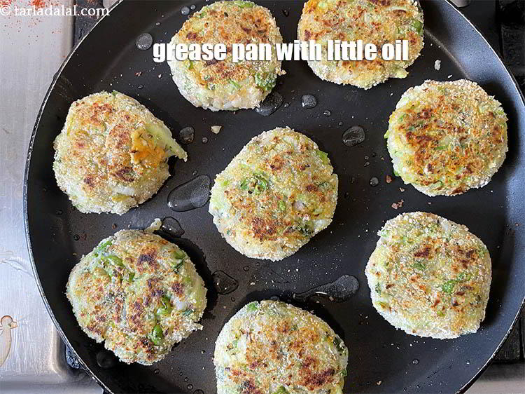 Step 26 – Grease the pan with little oil.