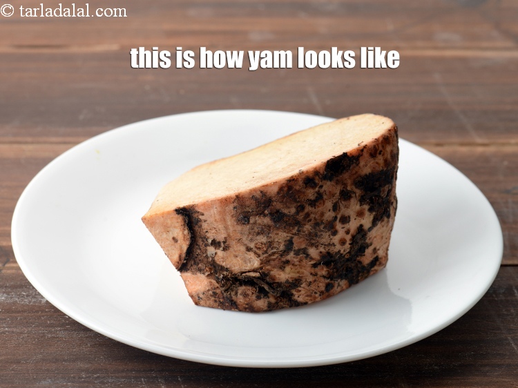 Step 3 – This is how yam looks like.