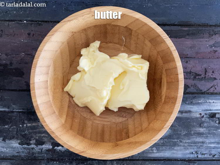 Step 6 – To make <strong>dill butter | lemon dill butter | Indian suva butter |&nbsp;</strong>in a bowl, …