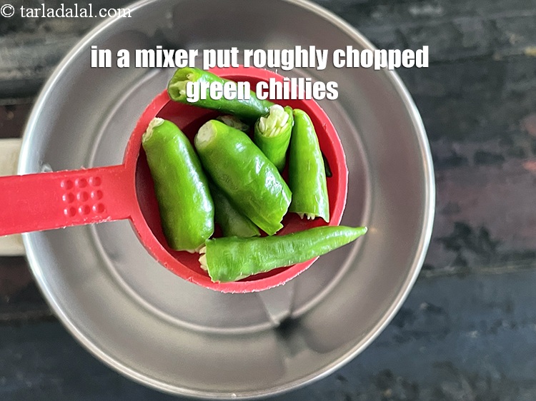 Step 3 – To make <strong>coriander pachadi recipe | South Indian chutney | coriander chutney | cilantro chutney …