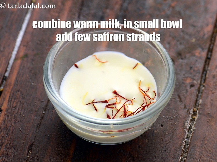 Step 3 – To make <strong>mawa modak recipe | khoya modak recipe | kesar mawa modak | kesar …