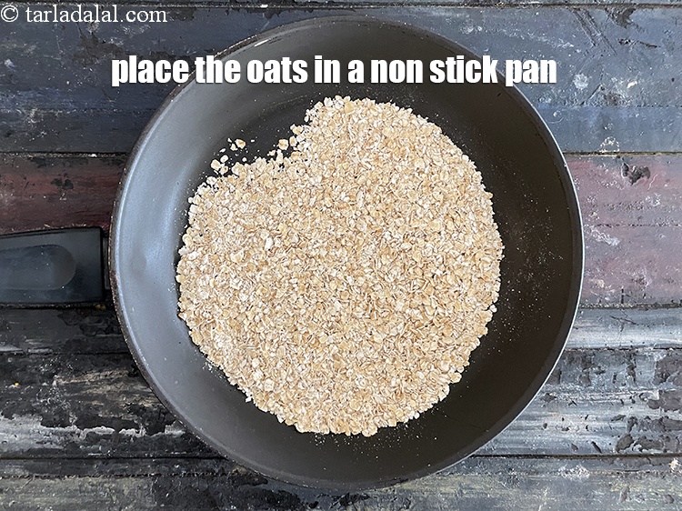 Step 4 – <meta charset="UTF-8" />Place <meta charset="UTF-8" />1/2 cup&nbsp;<a href="glossary-quick-cooking-rolled-oats-rolled-oats-547i">quick cooking rolled oats</a> in a broad non-stick …