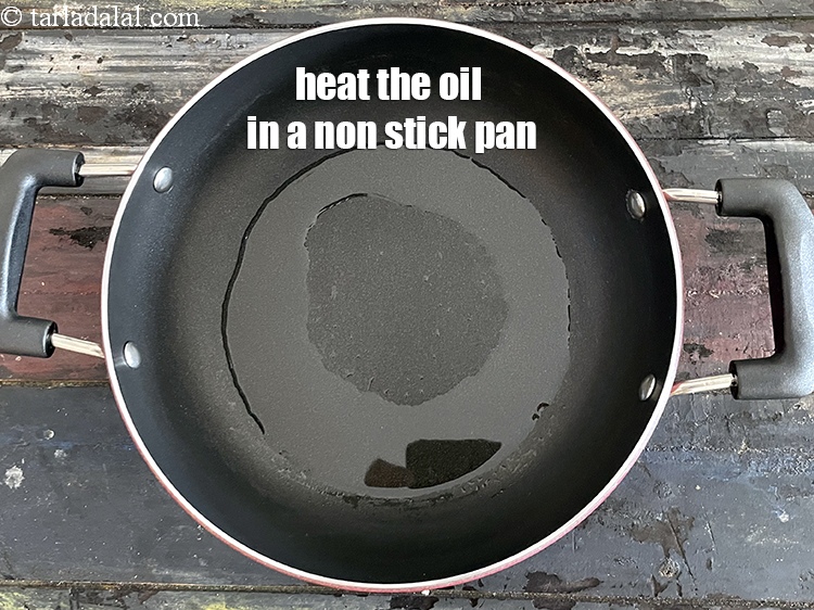 Step 4 – To make coconut sauce ( coconut curry ), heat 1 tablespoon oil in a broad …