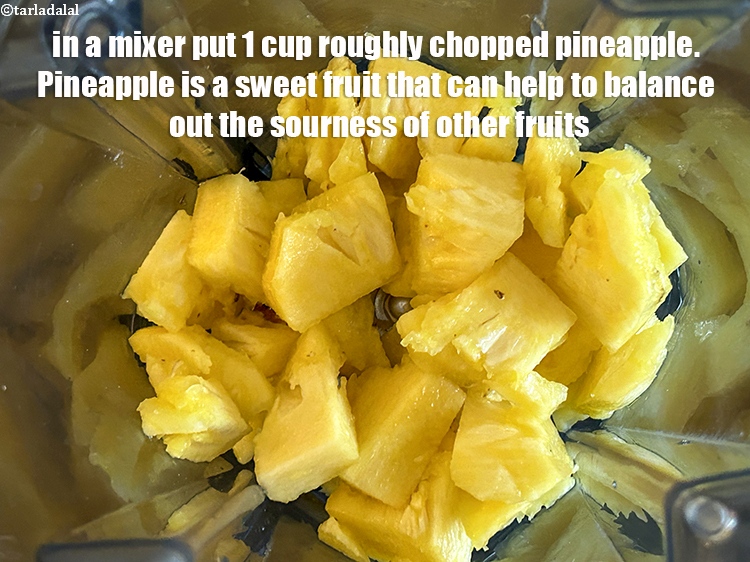Step 6 – <meta charset="UTF-8" /> To make <strong>pineapple papaya&nbsp;smoothie recipe | pineapple papaya&nbsp;smoothie for weight loss | …