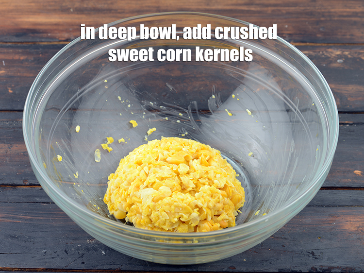 Step 3 – To make<strong>&nbsp;corn kebab recipe | Indian corn kabab | potato corn kebab | makai kebab …