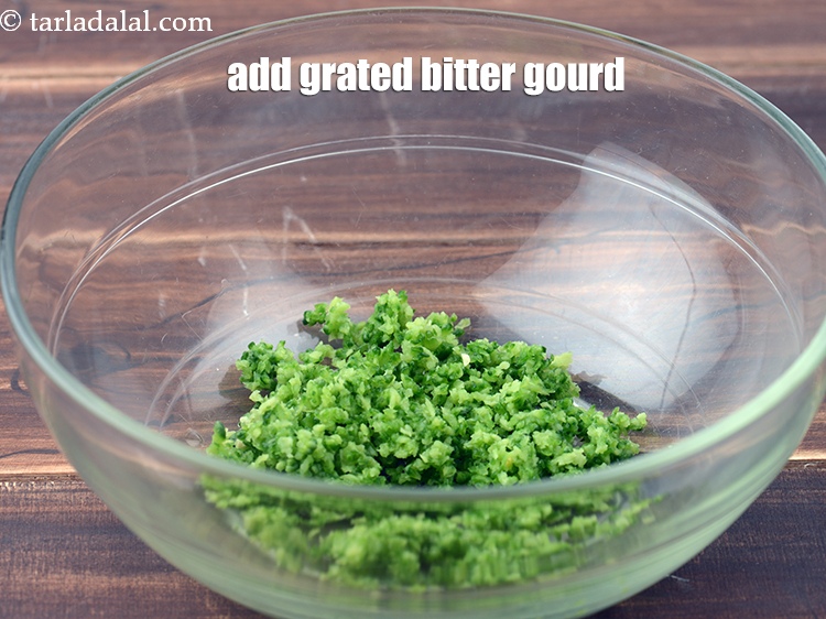 Step 3 – To make <strong>karela muthia recipe | Indian bitter gourd steamed dumpling | healthy diabetic snack …