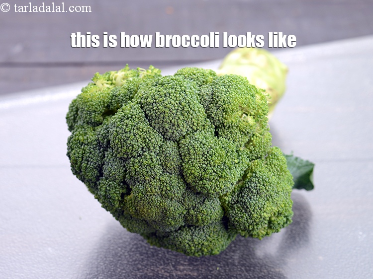 Step 3 – This is how broccoli looks like.