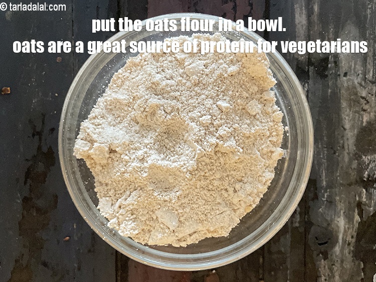 Step 10 – <meta charset="UTF-8" /> Put the oats flour in a bowl. Use in your Indian recipes …