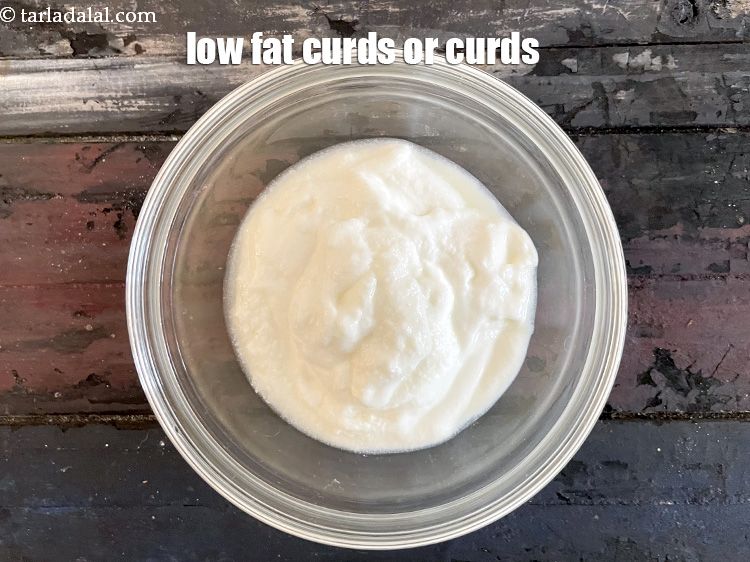 Step 11 – In a bowl put&nbsp;<meta charset="UTF-8" />1/2 cup&nbsp;<a href="glossary-low-fat-curds-low-cal-dahi-low-calorie-curd-low-fat-yogurt-1107i">low-fat curd</a>.&nbsp;<u><em>Low fat&nbsp;curds use for weight loss and …