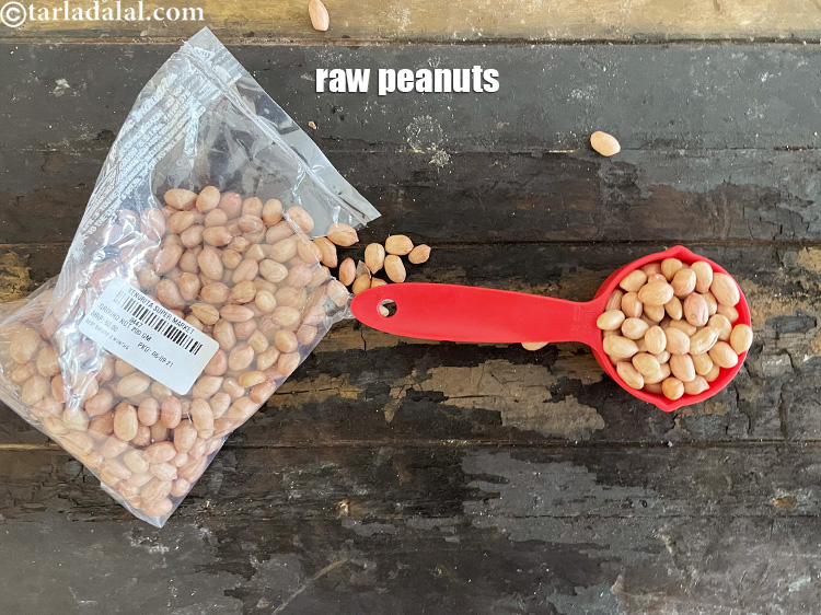 Step 22 – This is what raw peanuts look like.