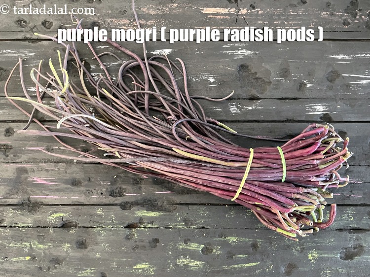 Step 3 – This is what purple mogri looks like.