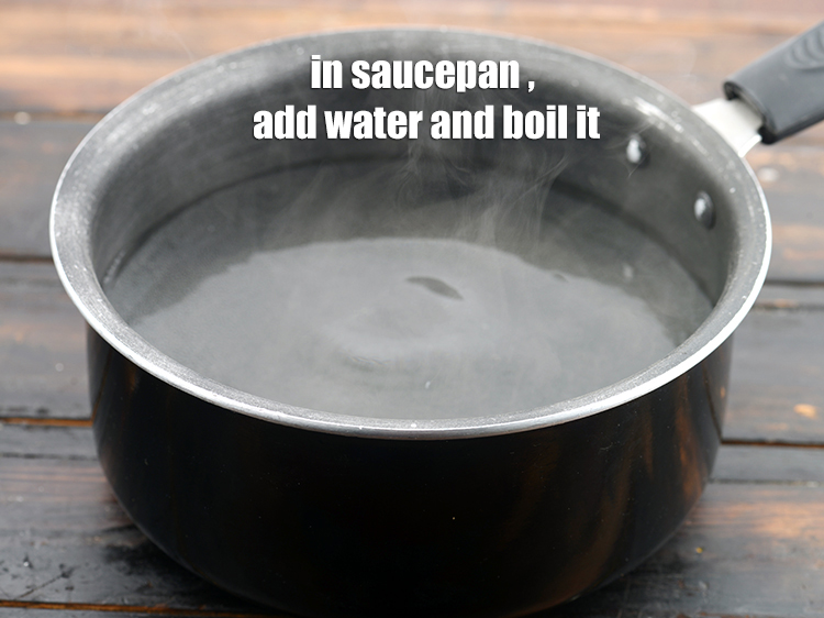 Step 3 – To make <strong>lemon iced tea</strong>, in a saucepan , add 5 cups of water and …