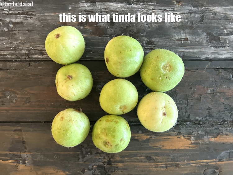Step 3 – This is what tinda (round gourd) looks like.&nbsp;The round gourds are small fruits indigenous to …