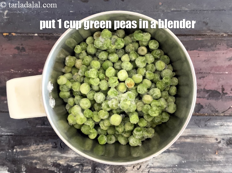 Step 5 – To make <strong>green peas waffle recipe | Indian matar waffle | eggless&nbsp;green peas waffle |&nbsp;quick …