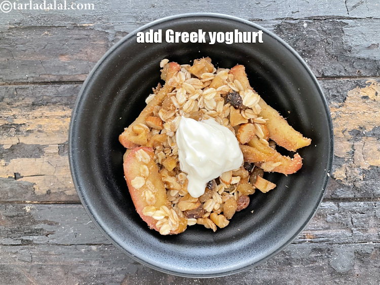 Step 39 – Top with 1 to 2 tablespoons greek yoghurt or curd.&nbsp;