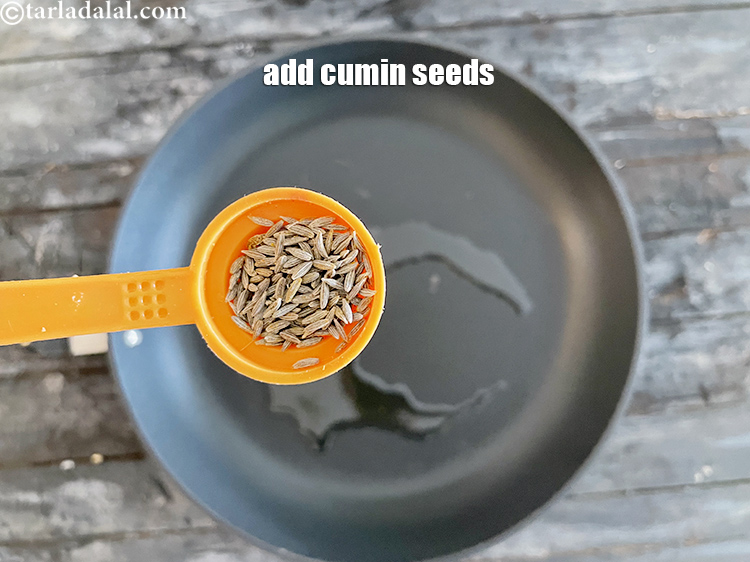 Step 26 – Add&nbsp;1/2 tsp cumin seeds (jeera).