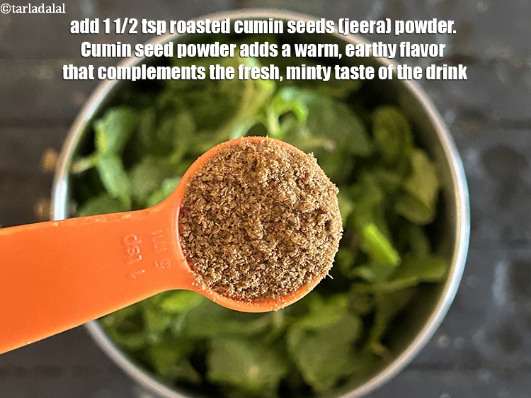 Step 4 – Add&nbsp;<meta charset="UTF-8" />1 1/2 tsp&nbsp;roasted&nbsp;<a href="glossary-cumin-seeds-powder-jeera-powder-zeera-powder-382i">cumin seeds (jeera) powder</a>.&nbsp;Cumin seed powder adds a warm,&nbsp;earthy flavor …