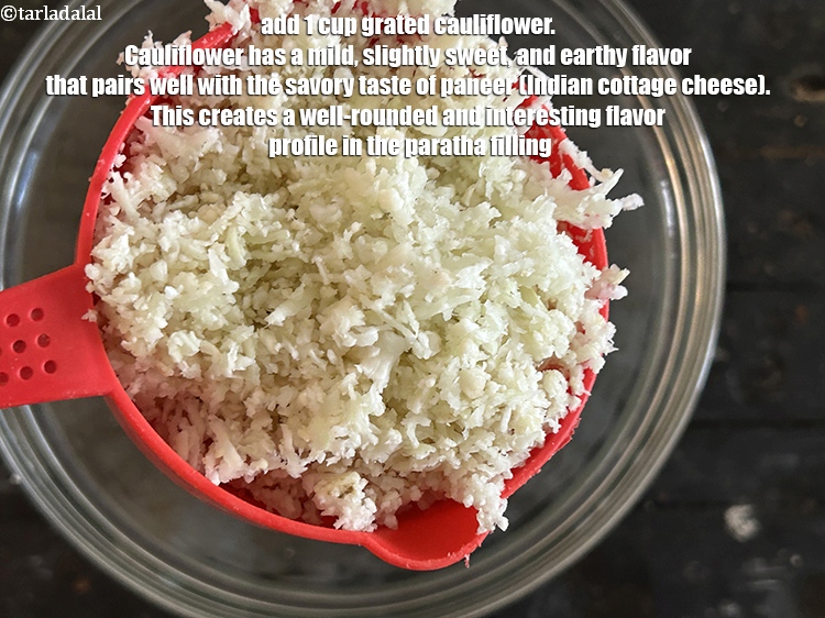 Step 12 – Add 1&nbsp;cup&nbsp;<a href="glossary-grated-cauliflower-994i">grated cauliflower</a>.&nbsp;Cauliflower has a mild, slightly sweet, and earthy flavor that pairs well …