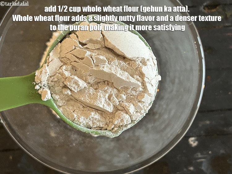 Step 4 – Add&nbsp;<meta charset="UTF-8" />1/2 cup&nbsp;<a href="glossary-whole-wheat-flour-gehun-ka-atta-gehun-ka-aata-429i">whole wheat flour (gehun ka atta)</a>.&nbsp;Whole wheat flour adds a slightly …
