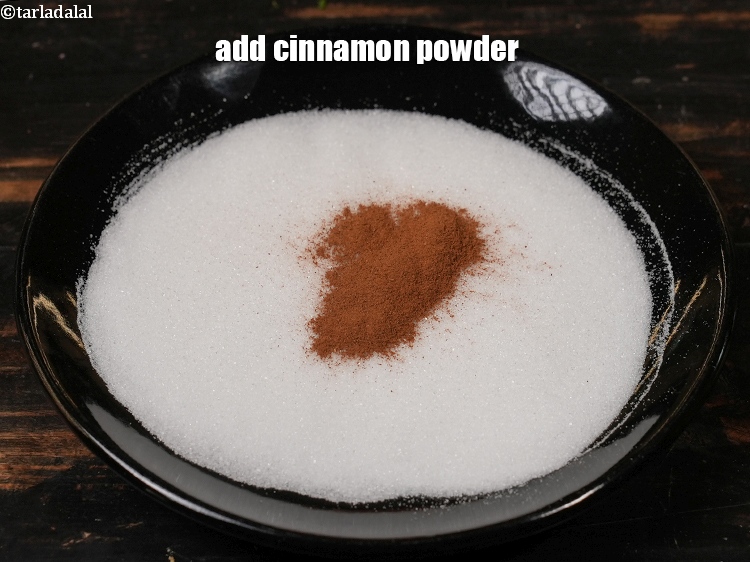 Step 4 – Add &frac12; tsp <a href="https://www.tarladalal.com/glossary-cinnamon-powder-dalchini-powder-850i">cinnamon (dalchini) powder</a>.
