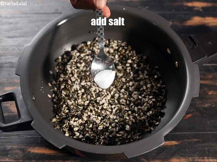 Step 4 – Add salt to taste.