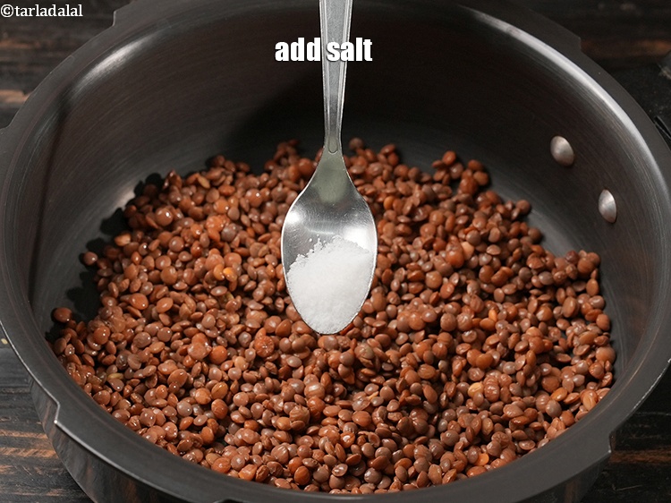 Step 4 – Add salt to taste.