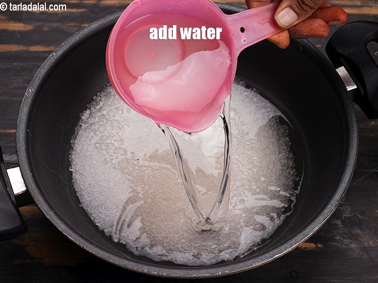 Step 5 – Add 2 cups water.