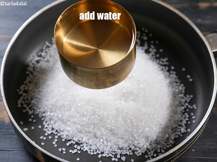 Step 4 – Add 1&frac12; cups of water.