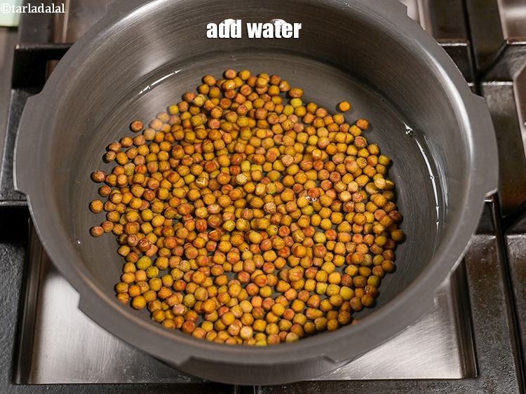 Step 4 – Add 1 cup water.