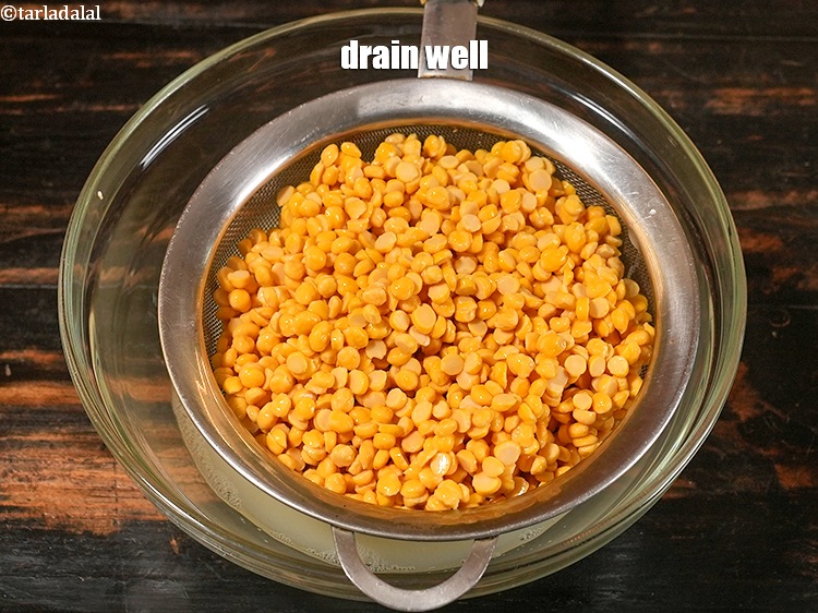 Step 4 – Drain and keep aside.