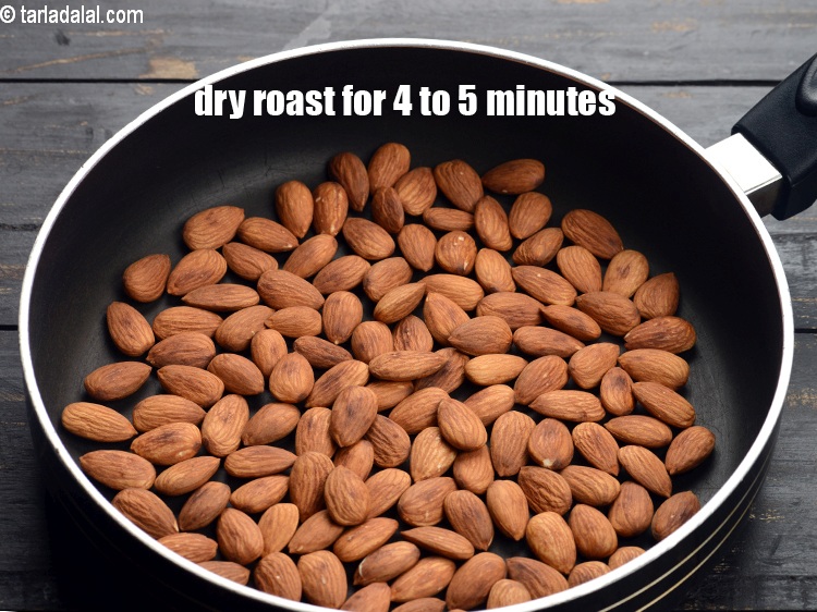 Step 4 – Dry roast them on medium flame for 4-5 minutes.