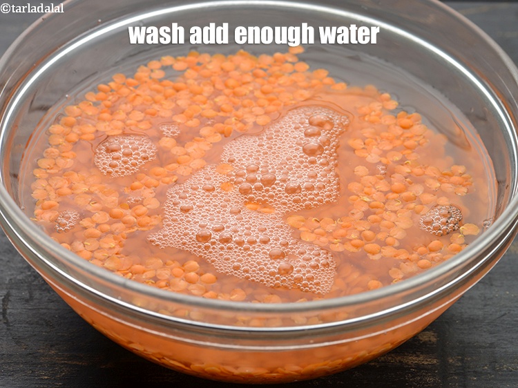 Step 4 – Wash it thoroughly, add enough water.