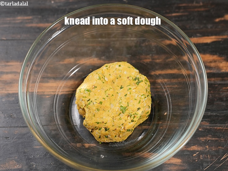 Step 22 – Knead into a soft dough.