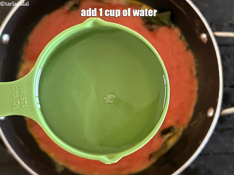 Step 22 – Add 1&nbsp;cup of water.