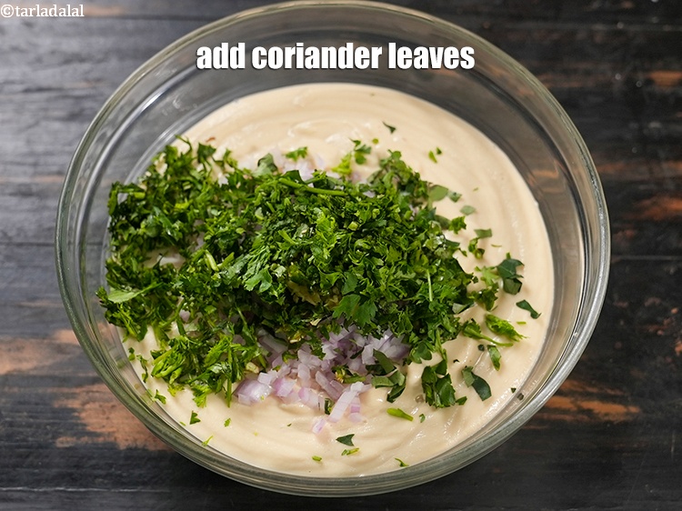 Step 22 – Add 2 tbsp coriander leaves.&nbsp;