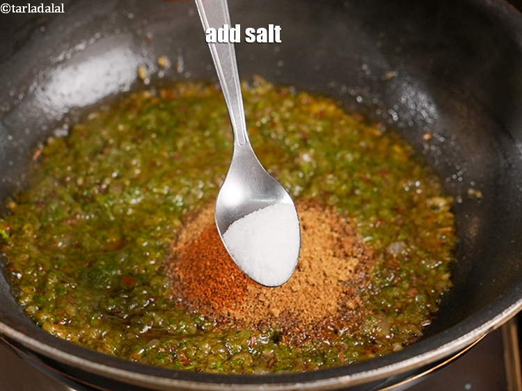 Step 22 – Add salt to taste.