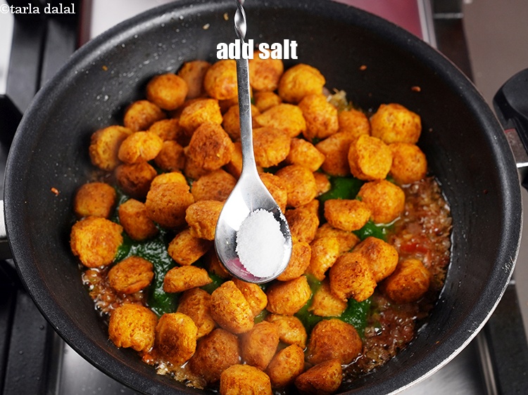 Step 27 – Add salt to taste.