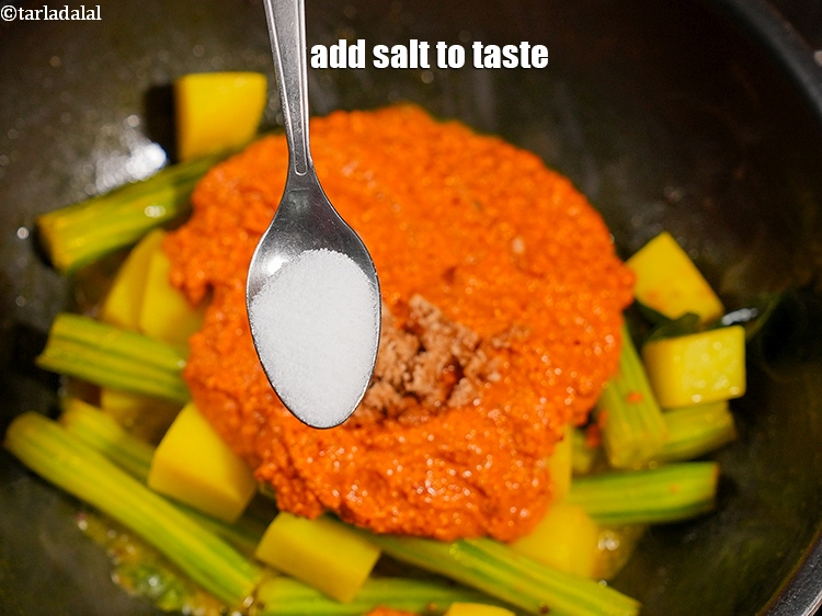 Step 22 – Add salt to taste.
