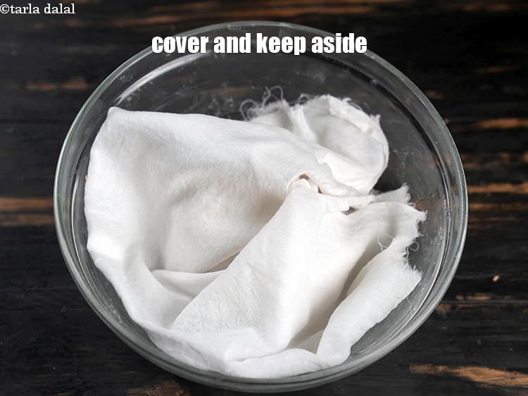 Step 22 – Cover and keep aside for 10 minutes.
