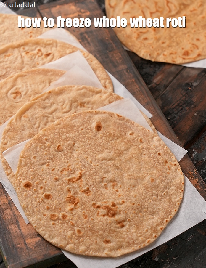 स्टेप 22 – <strong>फ्रोजन रोटी रेसिपी&nbsp;|&nbsp;पूरी गेहूं की रोटी को कैसे फ्रीज करें&nbsp;|&nbsp;फ्रोजन …