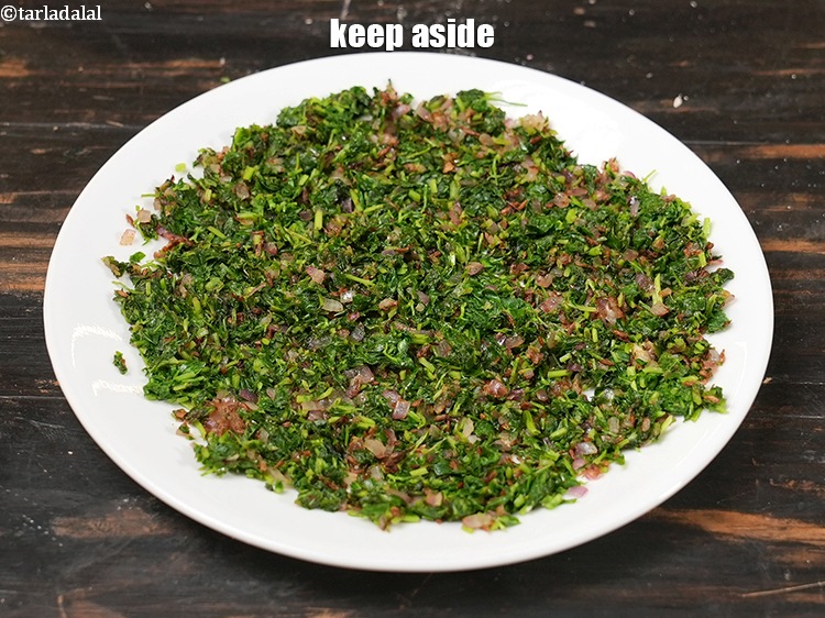 Step 23 – Keep aside to cool slightly.