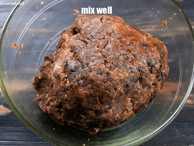 Step 22 – Mix well with your hands.