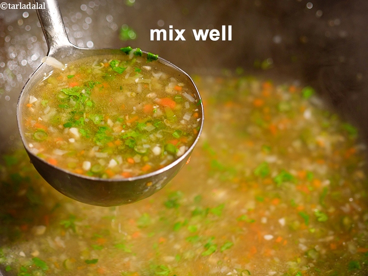 Step 25 – Mix well.