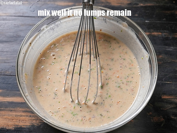 Step 22 – Mix well it no lumps remain.&nbsp;