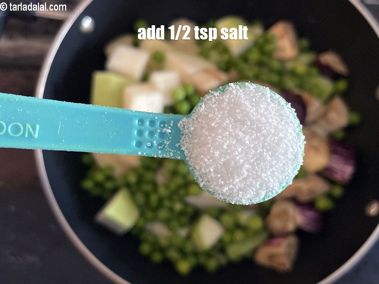 Step 23 – Add salt to taste. We added 1/2&nbsp;tsp salt.