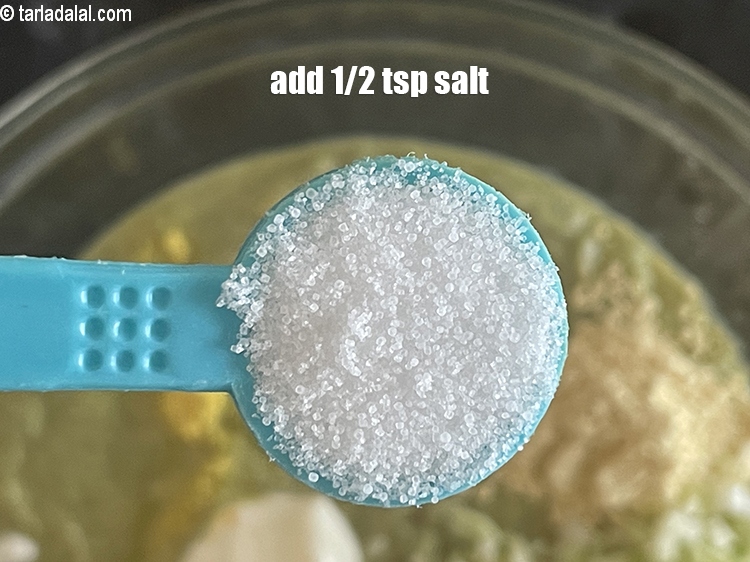 Step 22 – Add salt to taste. We added 1/2&nbsp;tsp salt.
