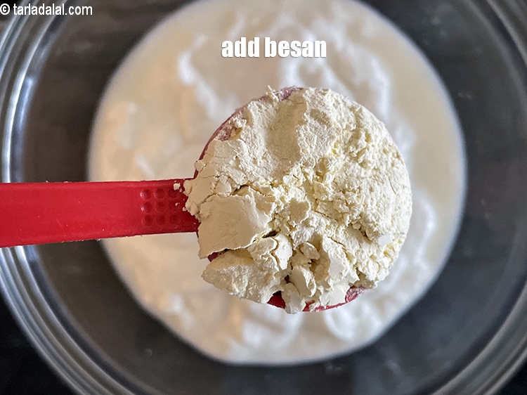 Step 22 – Add&nbsp;<meta charset="UTF-8" />1 tbsp&nbsp;<a href="glossary-besan-chana-dal-flour-bengal-gram-flour-952i">besan (Bengal gram flour)</a>.