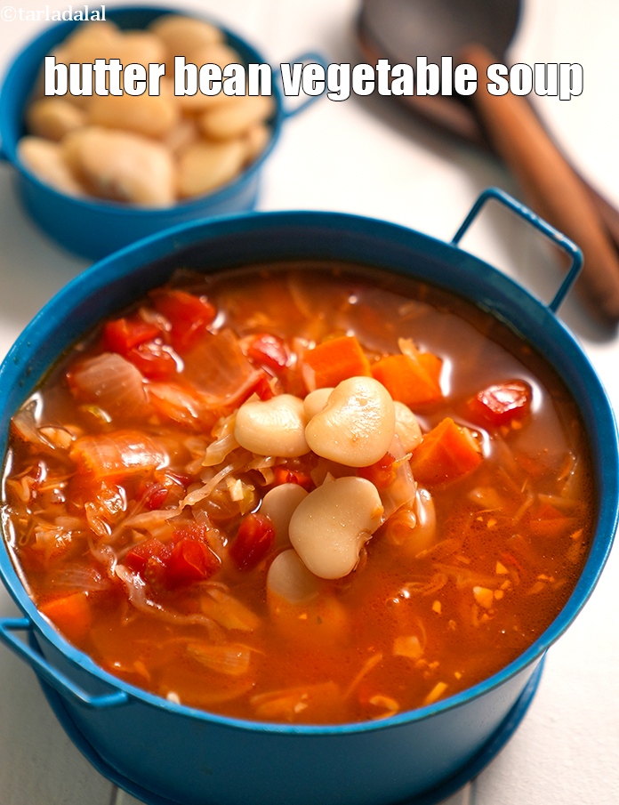 Step 34 – Serve <strong>butter bean soup | butter bean vegetable soup | vaal soup | healthy field …