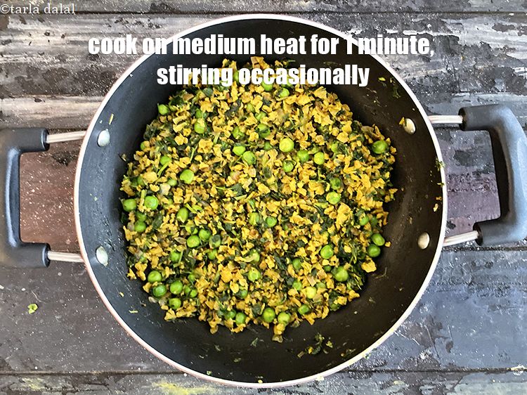 Step 27 – Cook on a medium flame for 1 more minute, while stirring occasionally.