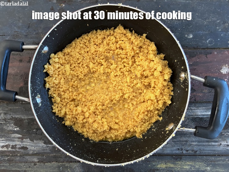 स्टेप 22 – छवि 4 - शीरा पकाने के 30 मिनट के समय …